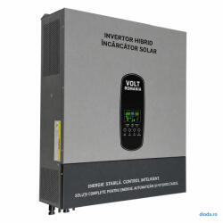 DATOUBOSS Invertor hibrid 11KW 48V, 48V, protecție BMS, 2 x MPPT de 150A (DT4811B-5048MH)
