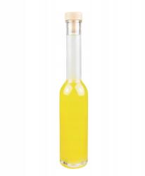 Bimberek Fenice üveg 200ml, dugóval, 25cm, 49mm, vastag üveg, átlátszó (ZES000165)