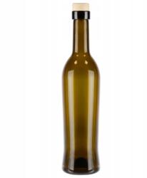 Bimberek Toscana borosüveg 500ml, vastag üveg, sötét színű, 29x6, 8cm (ZES000375)