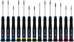 Bosch PRO precíziós csavarhúzó készlet PH/SL/TX/TH/H, 14 részes (1600A039PN) - megatool