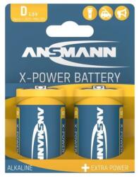 ANSMANN X-Power góliát elem (D) 2db (5015633)