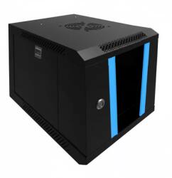 Extralink 4U 10" 280x310 lapraszerelt fali rack fekete EX. 28815 (EX.28815)