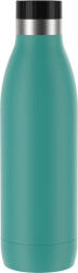 emsa Bludrop Color insulated drinking bottle 0.7 liters, thermos bottle (petrol, stainless steel) (n3111000) - cel