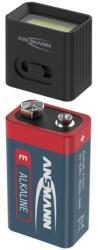 ANSMANN Mini COB LED lámpa 9V-os elemmel 3W 1600-0714 (1600-0714)