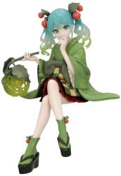  Statuetă FuRyu Animation: Hatsune Miku - Flower Fairy Winter Cherry (Green), 15 cm (FRYU29570) Figurina