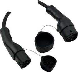 helos Cablu incarcare auto electrica helos Typ 2 EV Ladekabel TV Mod 3 , 32A , 22 kW, 3-Phasig 5 Meter mit Tasche (332227)