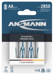 ANSMANN akku, ceruza, AA, 2850 mAh, Nagy energiafogyasztású eszközökhöz is, 4 db 5035212 (5035212)
