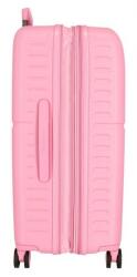 Pepe Jeans Highlight Pink közepes méretű bőrönd - 70 cm, bővíthető, TSA, 4 kerék, ABS