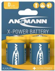 ANSMANN Alkáli Elem, X-Power, D, 2 db 5015633 (5015633)