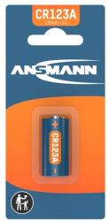 ANSMANN Lítium Elem, CR123A, 3 V, Riasztórendszerekhez, Kamerákhoz stb, 1 db 5020012 (5020012)