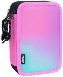 MILAN Penar cu instrumente de scris Milan Sunset - Roz, 3 fermoare (52599) Penar