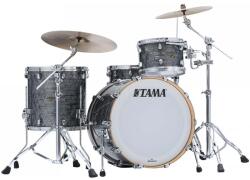 Tama Starclassic Walnut/Birch Duracover Wrap Shell Kit 3 pcs - Charcoal Onyx/Chrome HW