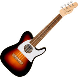 Fender Fullerton Tele Uke, WN, White Pickguard, 2-Color Sunburst