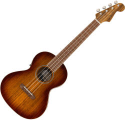 Fender Rincon Tenor Ukulele, WN, Aged Cognac Burst