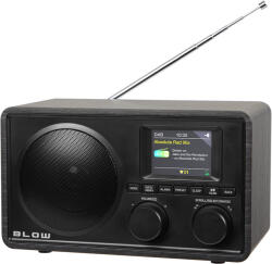 BLOW RK5 BT hordozható DAB+ FM Bluetooth rádió, fekete - 77-576- (77-576)