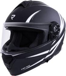 Street Racer Cască de motocicletă pliabilă Street Racer Fury negru mat-alb - mostră (STRFURYBLWHFF935SVVZOREK)