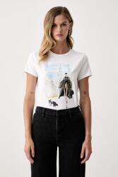 DKNY tricou pentru femei cu modal 9BY2-TSDZ2M_00X (P63M1WNA)