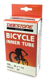 Deestone 28 x 1 1/2 (40-635) retró belső gumi 26 mm hosszú szeleppel, dunlop