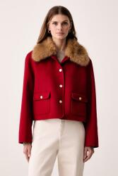 Tommy Hilfiger jachetă scurtă pentru femei cu amestec de lână 9BY2-KUDZ7B_33X (WW0WW52914)