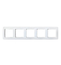 Schneider Electric SEDNA DESIGN Ötös keret, univerzális, fehér (SDD311805) (SDD311805) - mixvill