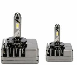 AutoREY 2 db D5S autó LED izzó, AutoREY® Premium, D5S LED 200W 20.000 lumen, 6500K hideg fehér, DC 12V, Plug & Play, HID-ről LED-re átalakítás