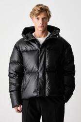 MM6 Maison Margiela geacă cu puf pentru bărbați din imitație de piele 9BY2-KUMZEA_99X (SH0AM0098.M36016)