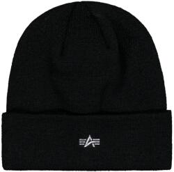Alpha Industries Metal Logo Beanie sapka - Black (2847973)