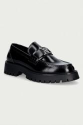 Guess mocasini pentru bărbați din piele GORIZIA IV 9BY2-OBMYES_99X