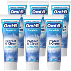 Oral-B Complete Protect & Clean fogkrém (6x75 ml)