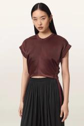 AllSaints bluză pentru femei MIRA SATIN PPYA-BDD0ON_92X (W054JC)