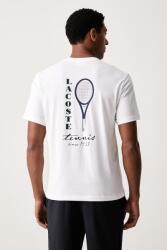 Lacoste t-shirt férfi pamut - fehér XL - answear - 31 990 Ft
