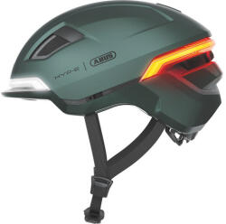 ABUS kerékpáros városi sisak HYP-E, In-Mold, beépített index funkcióval, jungle green M (54-58 cm)