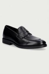 Guess mocasini pentru bărbați din piele DRIFTKIN 9BY2-OBMZRN_99X (FMTDRI.LEA14.BLACK)
