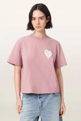 AllSaints tricou pentru femei din bumbac TRIP 9BYA-BDD0H0_03X (W033JD)