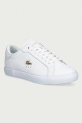 Lacoste POWERCOURT sportcipő női bőr - fehér Női 41