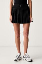 Le Privé rakott PLEATED SKIRT - fekete L