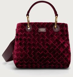 Emporio Armani keresztpántos táska női - burgundia Univerzális méret