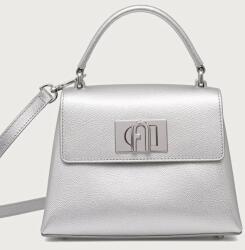 Furla keresztpántos táska női bőr 1927 Mini Top Handle - ezüst Univerzális méret
