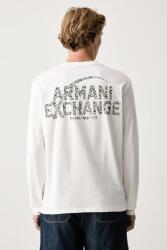 Giorgio Armani hosszúujjú férfi pamut - fehér S - answear - 28 990 Ft