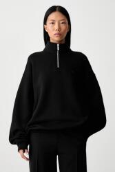 Lacoste melegítőfelső pamut - fekete S