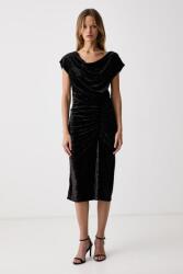 DKNY drapériázott velúr - fekete 32