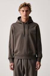 Giorgio Armani kapucnis melegítőfelső férfi pamut - barna S - answear - 47 990 Ft