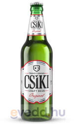 Csíki Sör Manufaktúra Craft Beer Original 0, 33L Üveges Sör 6% (DRS)*