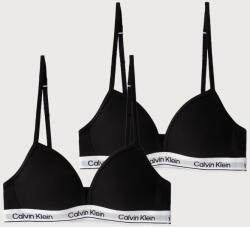 Calvin Klein Underwear melltartó gyerek pamut elasztánnal 2-es csomag - fekete 128-140