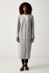 Twinset női kardigán gyapjú hozzáadásával - szürke M - answear - 126 990 Ft