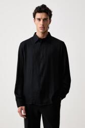 Giorgio Armani férfi viszkóz ing - sötétkék XL - answear - 43 990 Ft