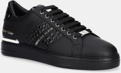 Philipp Plein bőr sportcipő Plein Icon - fekete Férfi 45
