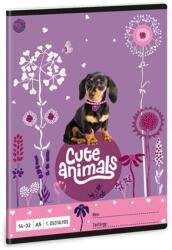 Ars Una Füzet A/5 1. osztály vonalas ARS UNA 32lap Cute Animals-puppy 14-32