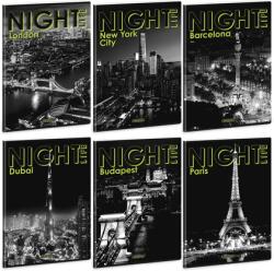 Ars Una Füzet A/4 vonalas ARS UNA 40lap Night Life