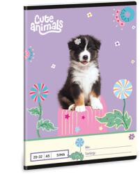 Ars Una Füzet A/5 sima ARS UNA 32lap Cute animals-Aussie 20-32